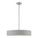 Elmhurst Four Light Pendant in Brushed Nickel w/Shiny White (107|46144-91)