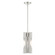 Acra Three Light Chandelier in Brushed Nickel (107|45913-91)