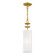 Brookdale One Light Mini Pendant in Soft Gold (107|42981-33)