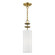 Brookdale One Light Mini Pendant in Antique Brass (107|42981-01)