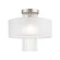 Alexis One Light Ceiling Mount in Brushed Nickel (107|41145-91)