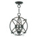 Aria Three Light Mini Chandelier/Ceiling Mount in English Bronze (107|40903-92)