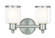 Middlebush Two Light Bath Vanity in Brushed Nickel (107|40212-91)