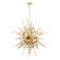 Circulo 12 Light Foyer Chandelier in Satin Brass (107|40079-12)