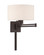 Swing Arm Wall Lamps One Light Swing Arm Wall Lamp in Bronze (107|40037-07)