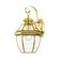 Monterey One Light Outdoor Wall Lantern in Polished Brass (107|2151-02)