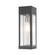 Barrett One Light Outdoor Wall Lantern in Scandinavian Gray w/ Brushed Nickel w/ Brushed Nickel Stainless Steel (107|20873-76)