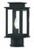 Princeton One Light Outdoor Post-Top Lanterm in Black w/ Polished Chrome Stainless Steel (107|20201-04)