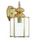 Outdoor Basics One Light Outdoor Wall Lantern in Polished Brass (107|2007-02)