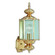 Outdoor Basics One Light Outdoor Wall Lantern in Polished Brass (107|2006-02)