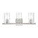 Clarion Three Light Vanity Sconce in Brushed Nickel (107|18033-91)