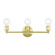 Lansdale Three Light Vanity Sconce in Satin Brass (107|14423-12)