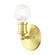 Lansdale One Light Vanity Sconce in Satin Brass (107|14420-12)