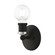 Lansdale One Light Vanity Sconce in Black w/Brushed Nickel (107|14420-04)