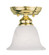 Essex One Light Ceiling Mount in Polished Brass (107|1350-02)
