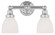 Classic Two Light Bath Vanity in Polished Chrome (107|1022-05)