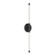 Motif LED Wall Sconce in Black (347|WS74226-BK)