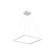 Piazza LED Pendant in White (347|PD88124-WH)