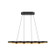 Maestro LED Island Pendant in Black/Gold (347|LP90838-BK/GD)