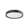 Essex LED Flush Mount in Black/Walnut (347|FM43916-BK/WT)