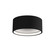 Lucci LED Flush Mount in Black (347|FM10205-BK)