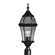 Townhouse One Light Outdoor Post Mount in Black (12|9992BK)