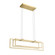 Jestin LED Linear Chandelier in Champagne Gold (12|84322CG)