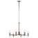 Torvee Six Light Chandelier in Nickel Textured (12|52424PN)