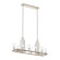 Kimrose Ten Light Linear Chandelier in Polished Nickel (12|52413PN)