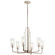 Kimrose Six Light Chandelier in Polished Nickel (12|52411PN)