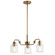 Aivian Three Light Chandelier in Weathered Brass (12|52397WBR)