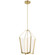 Calters LED Foyer Pendant in Champagne Gold (12|52292CGLED)
