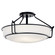 Alkire Four Light Semi Flush Mount in Black (12|44086BK)