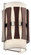 Cirus Two Light Wall Sconce in Auburn Stained (12|43756AUB)