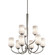 Aubrey LED Chandelier in Brushed Nickel (12|43666NIL18)