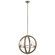 Grand Bank Four Light Chandelier in Distressed Antique Gray (12|43185DAG)