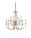 Dover Nine Light Chandelier in Brushed Nickel (12|2031NI)