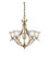 Dover Five Light Chandelier in Antique Brass (12|2020AB)