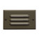 Step And Hall 120V LED Step Light Horiz. Louver in Architectural Bronze (12|12600AZ)