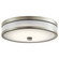 Pira LED Flush Mount in Brushed Nickel (12|11302NILED)