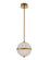 Portland LED Mini Pendant in Winter Brass (33|512111WB)