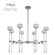 Mae LED Chandelier in Chrome (33|511672CH)