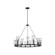 Allston 15 Light Chandelier in Black Iron (33|507771BI)