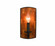 Lansdale One Light Wall Sconce in Black Iron (33|505521BI)