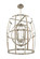 Bradbury Four Light Pendant in Polished Nickel (33|312552PN)