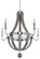 Sharlow Five Light Chandelier in Chrome (33|300482CH)