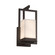 Porcelina LED Outdoor Wall Sconce in Brushed Nickel (102|PNA-7511W-SAWT-NCKL)