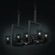 Wire Mesh Eight Light Chandelier in Matte Black (102|MSH-8718-10-MBLK)