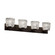 Veneto Luce LED Bath Bar in Matte Black (102|GLA-8924-30-LACE-MBLK-LED4-2800)