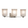 Veneto Luce Three Light Bath Bar in Dark Bronze (102|GLA-8443-26-WTFR-DBRZ)